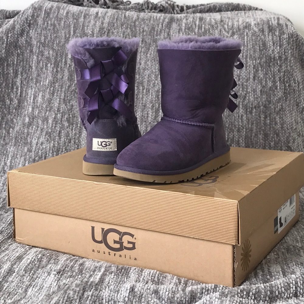 K Bailey Bow Ugg boots